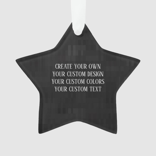 Create Your Own! Ornament (Front)