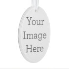 Create Your Own Oval Acrylic Ornament