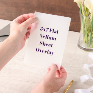 Create Your Own Overlay Vellum Invitations