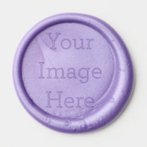 Create Your Own Paisley Purple 1" Wax Seal Sticker