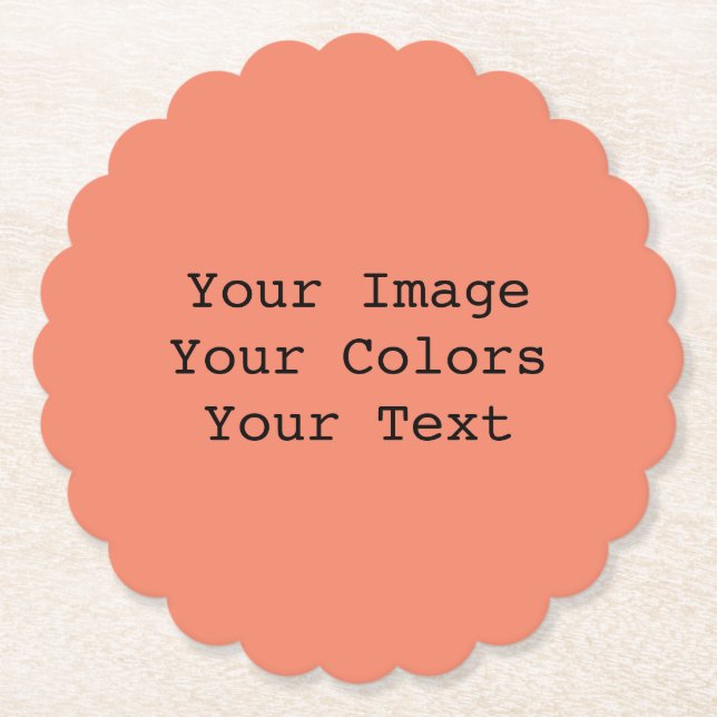 Create Your Own Paper Coaster (Front)