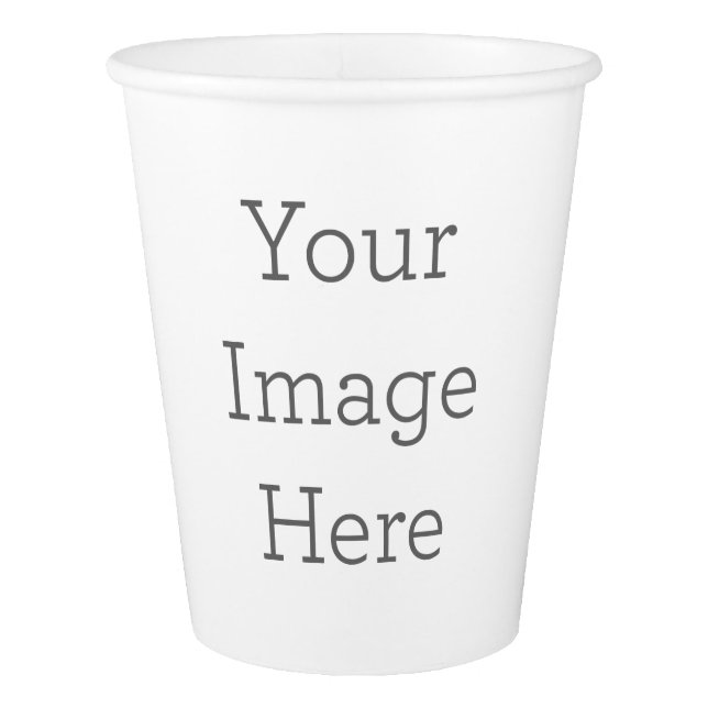 Custom Paper Cup, 266 ml (Front)
