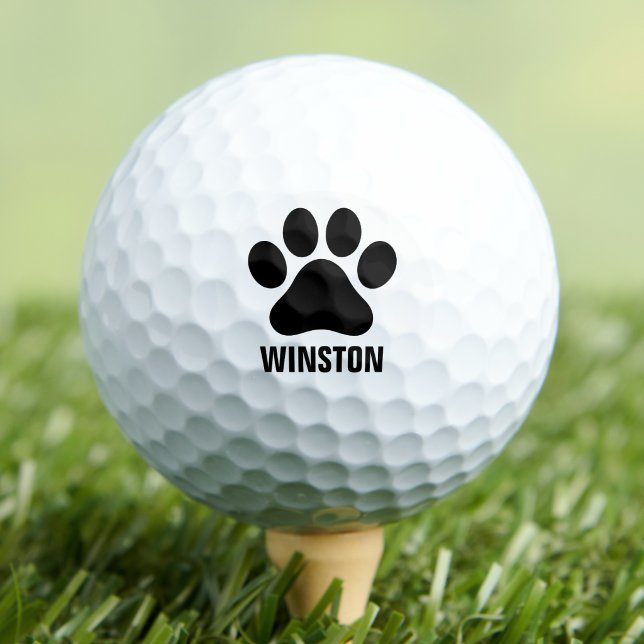 Create your Own Paw Print Pet Golf Balls (Create your Own Paw Print Pet Golf Balls)