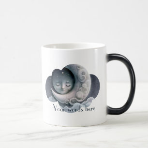Create Your Own Peaceful Moons in Clouds Magic Mug