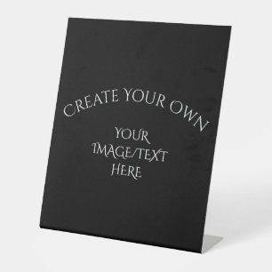 Create Your Own Pedestal Sign