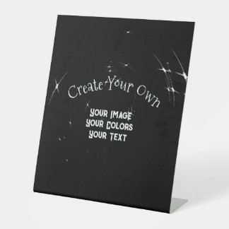 Create Your Own Pedestal Sign