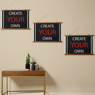 Create Your Own - personalised 3x Landscape Set Hanging Tapestry