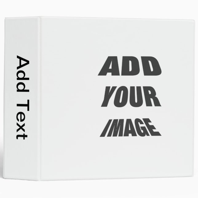 Create Your Own Personalised Binder Template (Front/Spine)