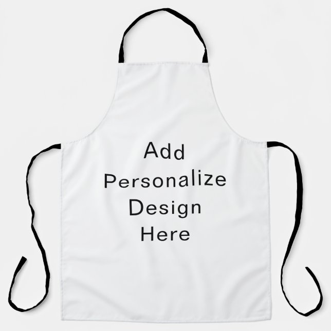 create your own personalize apron (Front)
