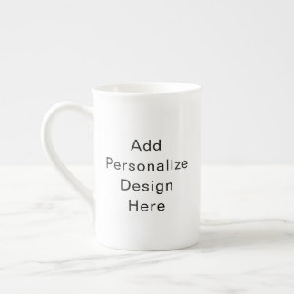 create your own personalize bone china mug