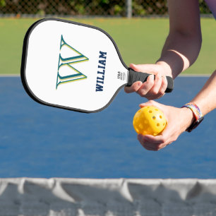 Create Your Own Personalize Branded Monogram Pickleball Paddle