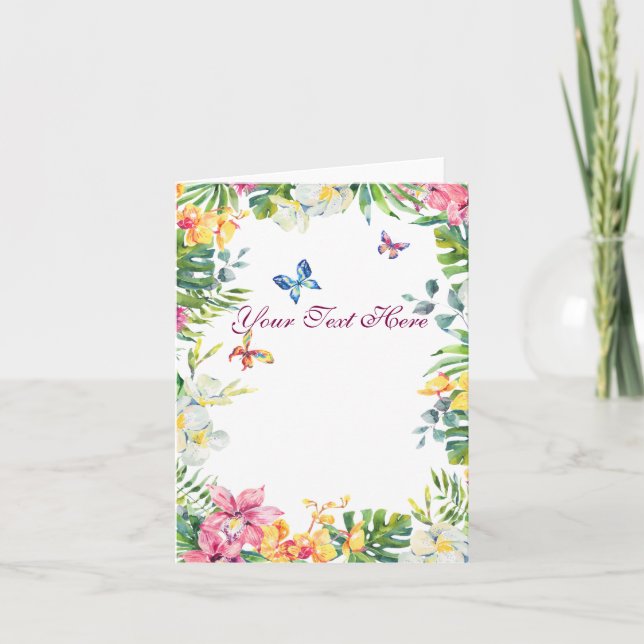 Create Your Own personalize Card (Front)