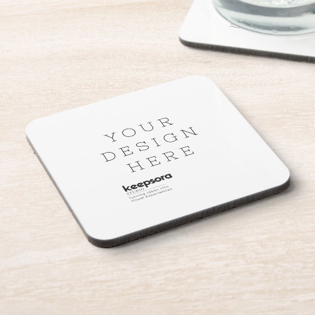 Create Your Own Personalize Coaster (Left Side)