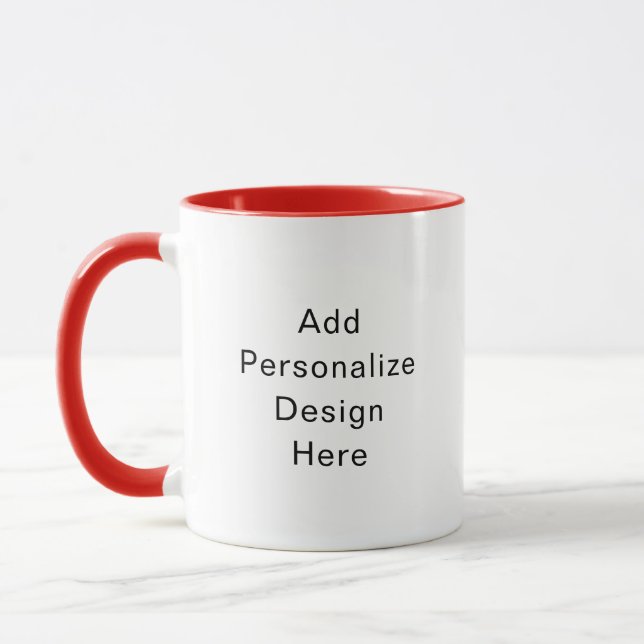 create your own personalize coffee mug (Left)
