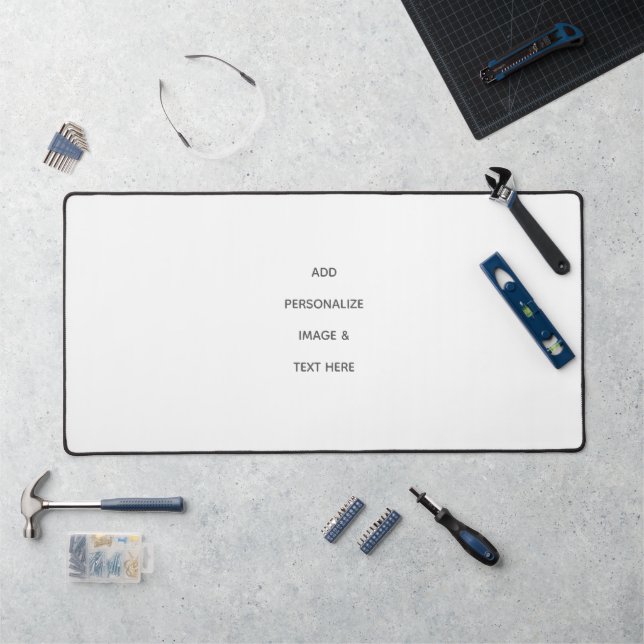 Create Your Own Personalize Desk Mat (Workstation)