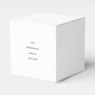 Create Your Own Personalize Favor Box