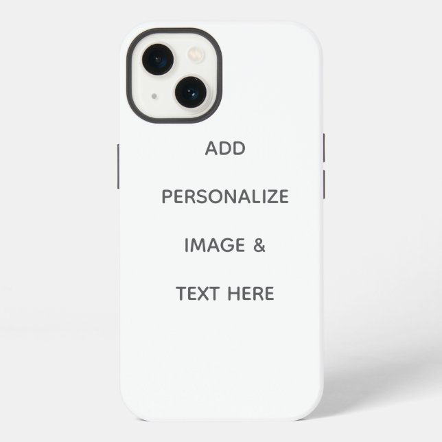 Create Your Own Personalize iPhone Case (Back)