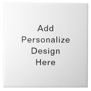 create your own personalize Large (6" X 6") Tile