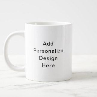 create your own personalize large coffee mug
