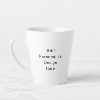create your own personalize latte mug