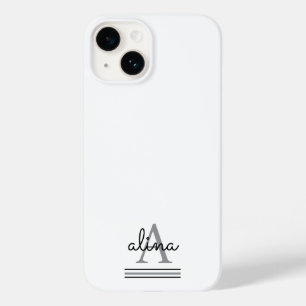 Create Your Own Personalize Monogram Case-Mate iPhone 14 Case