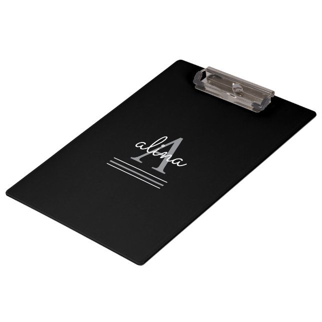 Create Your Own Personalize Monogram Clipboard (Angled)