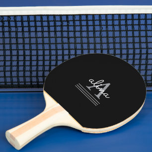 Create Your Own Personalize Monogram  Ping Pong Paddle