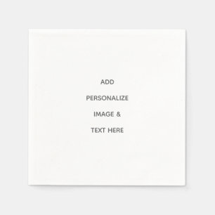 Create Your Own Personalize Napkin