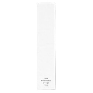 create your own personalize short table runner
