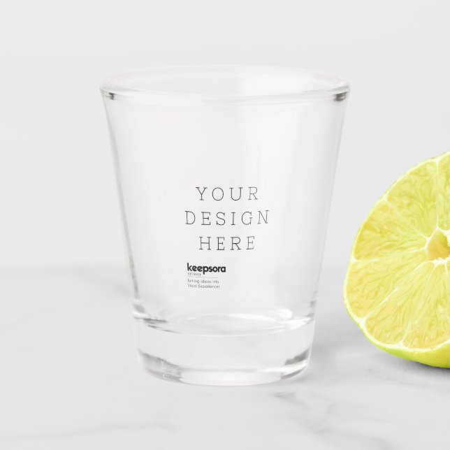 Create Your Own Personalize Shot Glass (Front)