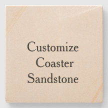 create your own personalize simple Sandstone