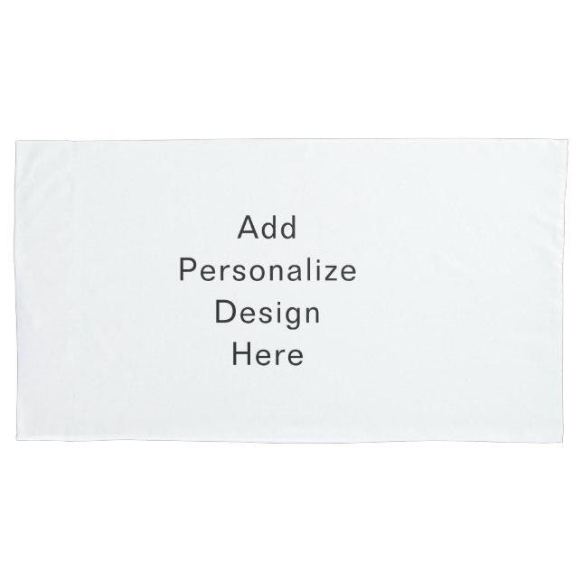 create your own personalize Single King Size Pillowcase (Front)