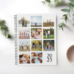 Create Your Own Personalized 12 Photo Collage Planner<br><div class="desc">Create your own personalized photo collage planner notebook with 12 of your favourite photos.</div>