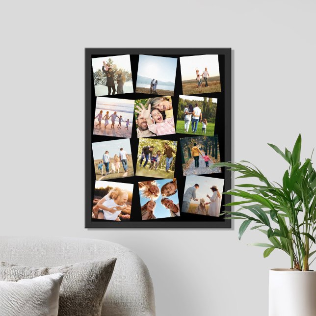 Create Your Own Personalized 12 Photo Collage Poster (Creator Uploaded)