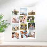 Create Your Own Personalized 12 Photo Collage Poster<br><div class="desc">Create your own personalized photo collage poster featuring 12 of your favourite pictures.</div>