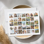 Create Your Own Personalized 35 Photo Collage Postcard<br><div class="desc">Create your own personalized photo collage postcards featuring 35 of your favourite photos.</div>