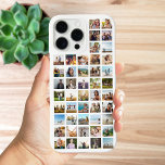 Create Your Own Personalized 46 Photo Collage iPhone 16 Pro Max Case<br><div class="desc">Create your own personalized photo collage iPhone case featuring 46 of your favourite pictures in a photo collage grid for a custom photo phone case.</div>