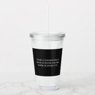 Create Your Own Personalized Acrylic Tumbler