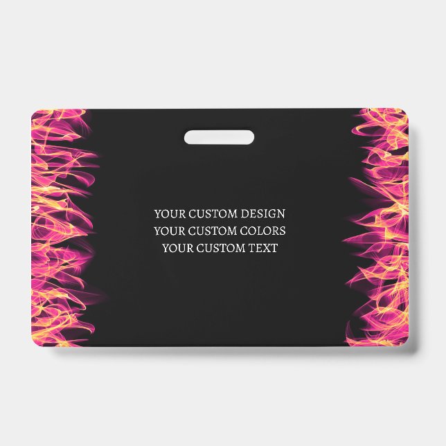 Create Your Own Personalized Badge (Front)