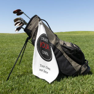 Create Your Own - Personalized, branded / Custom Golf Towel