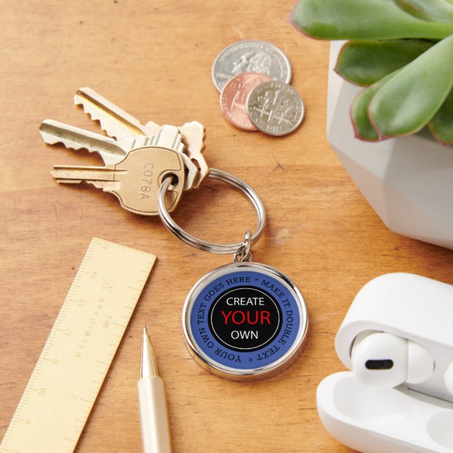 Create Your Own - Personalized, branded / Custom Keychain (Desk)