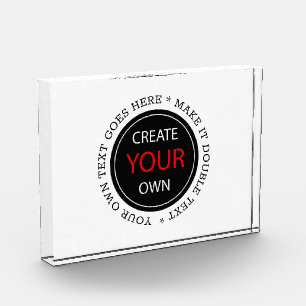 Create Your Own - Personalized, branded / Custom Photo Block