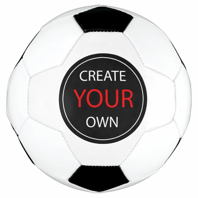 Create Your Own - Personalized, branded / Custom Soccer Ball (Front)