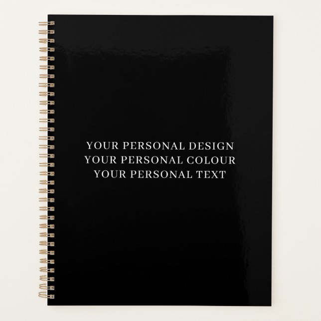 Create Your Own Personalized Branding Planner (Front)