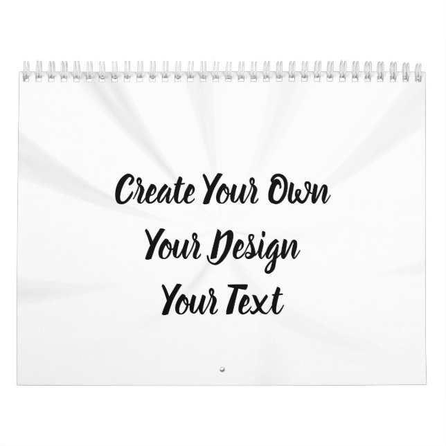Create Your Own Personalized Calendar (Cover)