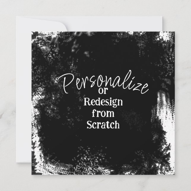 Create Your Own Personalized Card (Front)