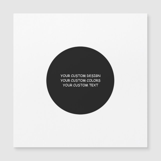 Create Your Own Personalized Card (Front)