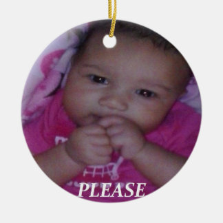 Create Your Own personalized ceramic ornament