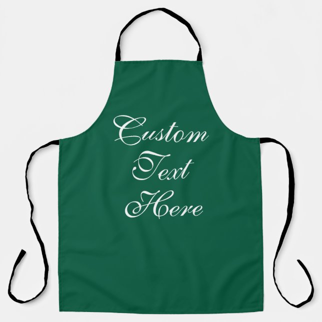 Create Your Own Personalized Chef Apron Golf Theme (Front)