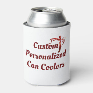 Create Your Own Personalized Christmas Party Can Cooler